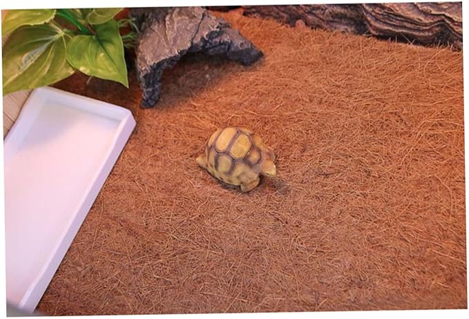 HANABASS Coconut Fiber Substrate Reptile Supplies Pet Mat Natural Reptile Bedding