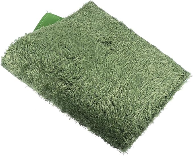 BESPORTBLE Reptile Carpet Mat for Terrarium Fake Moss Substrate for Tortoises Frogs and Lizards Reusable Pet Liner for Enhanced Habitat Decor