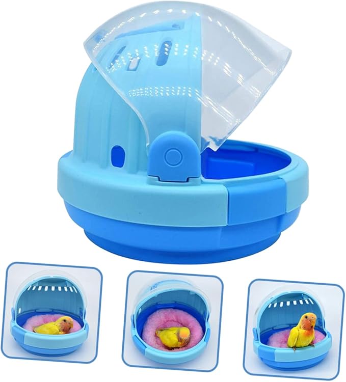 Compact Travel Cage for Birds Small Pet Carrier Bird Travel Cage Carrier