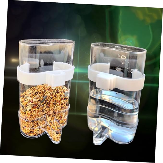 YARNOW 12 in 1 Bird Feeder Water Dispenser Pet Supplies Automatic Bird Water Feeder