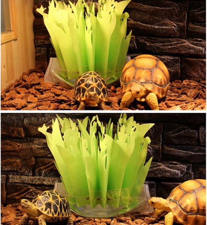 POPETPOP Reptile Tank Humidifier 2 Pack with Adjustable Mist for Tortoise Habitat Accessories and Russian Tortoise Enclosure