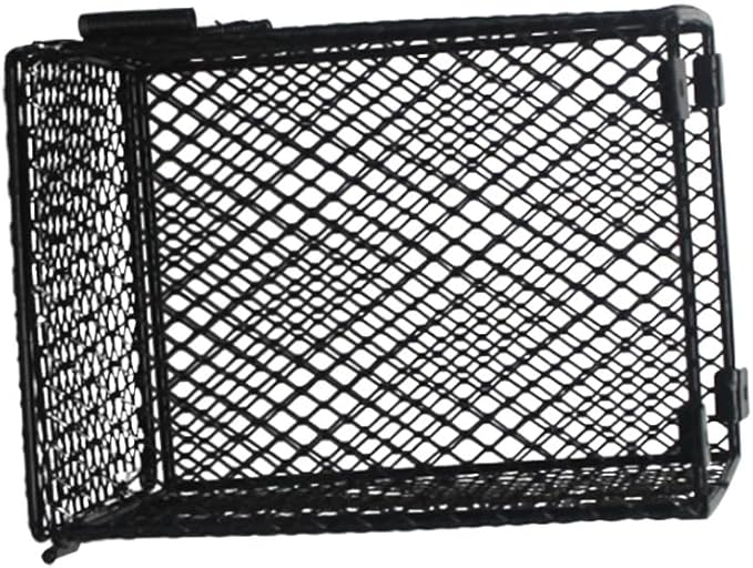 Scalding Lampshade for Reptile Terrarium Basking Light for Reptiles Turtle Tank Accessories Sturdy Iron Material Protects Your Pet