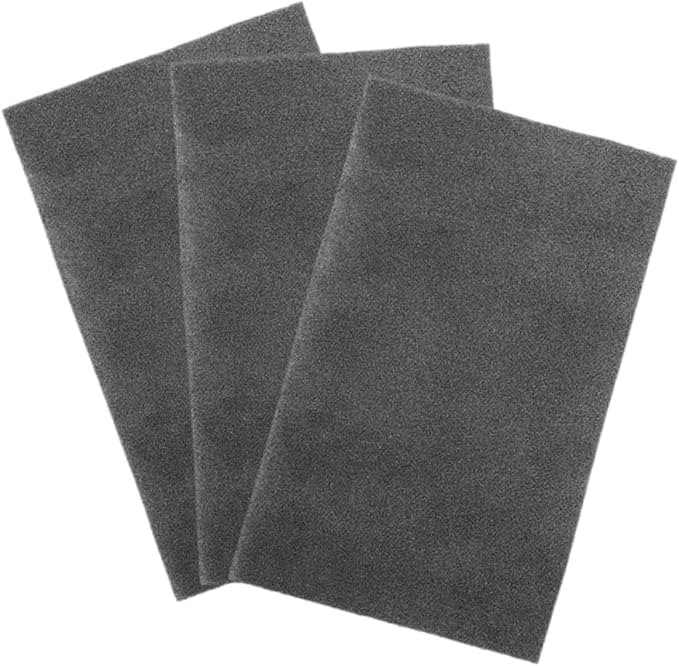 LIOOBO 3PCS Reptile Mat for Tortoise Lizard and Gecko Moisture Absorbing Terrarium Carpet Substrate Liner Non-Adhesive Reptile Bedding for Tanks and Habitats