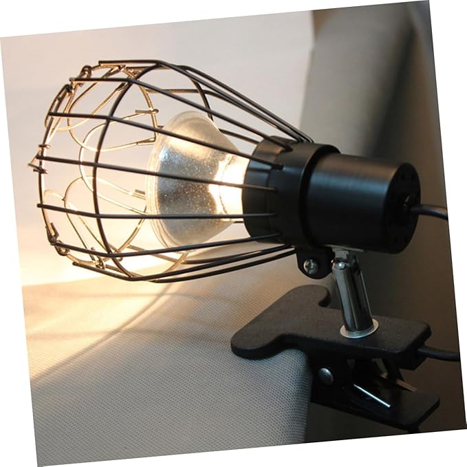 SOLUSTRE 2sets Dome Shaped Bulb Shade Reptile Terrariums Heat Lamp Cover Anti-Scald Lamp Mesh for Reptile Pets 2pcs*2