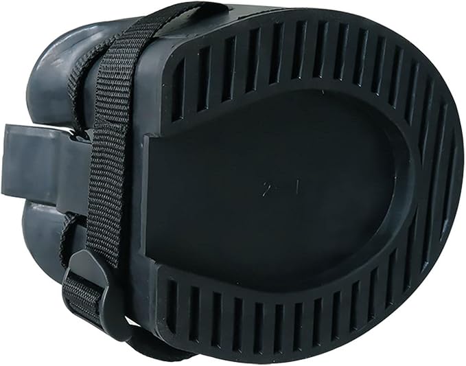 Horse Hoof Boots Sturdy Comfortable Protective Cover Equine Hoof Protector Horses Protection Rubber for Riding Training Equestrian Supplies, L