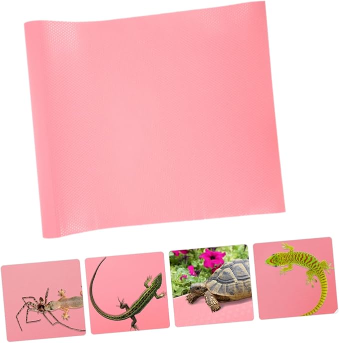 TOYANDONA 150M Reptile Carpet Substrate Mat for Terrarium Durable Reusable Liner for Bearded Dragons Lizards Tortoises Snakes Easy to Cut Soft Material