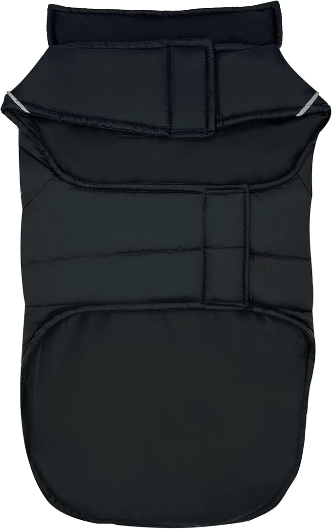 NFL Tampa Bay Buccaneers Puffer Vest for Dogs & Cats, Size Large. Warm, Cozy, and Waterproof Dog Coat, for Small and Large Dogs/Cats. Best NFL Licensed PET Warming Sports Jacket