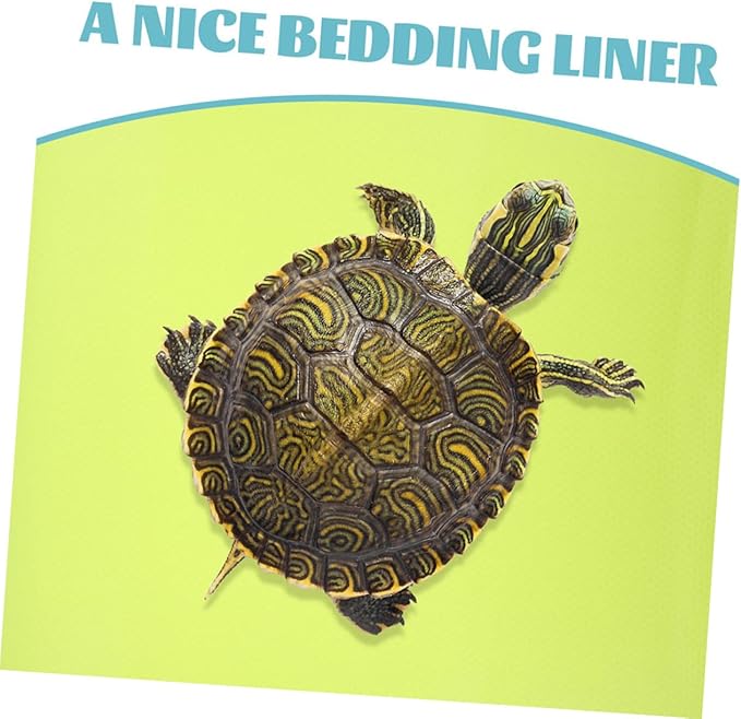 VANZACK Reptile Carpet Mat for Terrarium Substrate Liner for Tortoises Lizards Snakes Geckos Non Slip Durable Design Texture