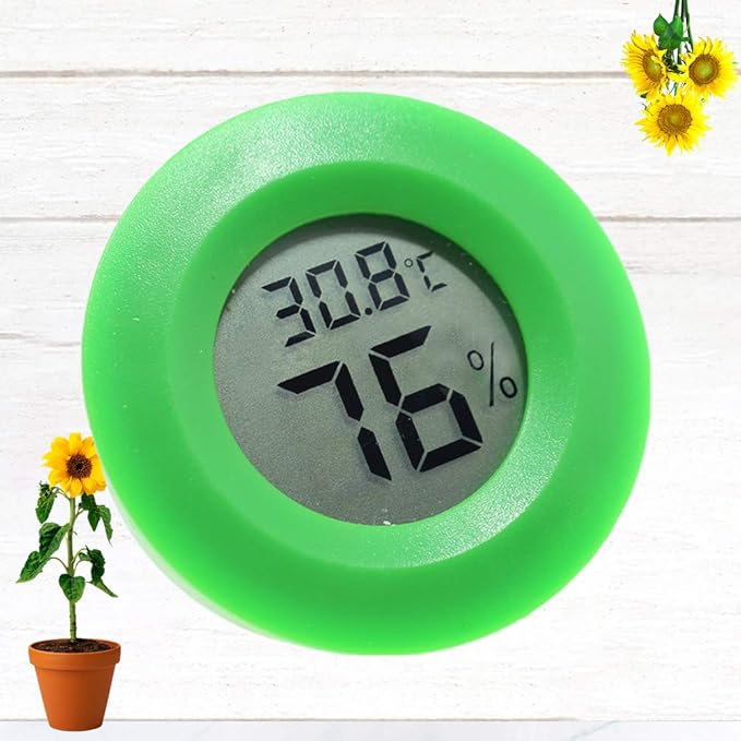 POPETPOP Digital Rv Pet Temperature Monitor Hygrometer Celsius Display Brooder Thermometer Bedroom Aquarium Thermostat Home Digital Temperature Humidity Meter