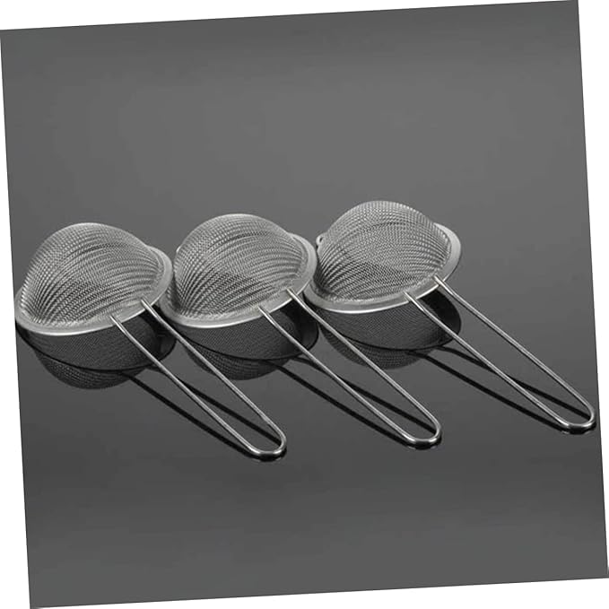 GALPADA 2pcs Reptiles Sand Shovel Mesh Design for Lizard Dung Cleaning and Comfortable Excrement Sieve for Filtering Silver