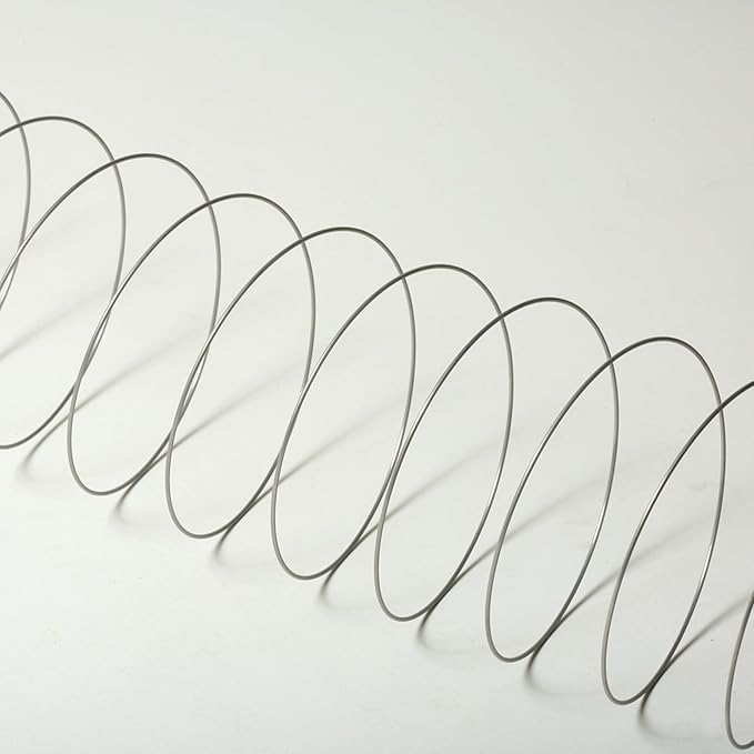 Bird Barrier Bird Coil – Professional Stainless Steel Bird Deterrent Coils – Bird Control for Balconies, Parapets, Exposed Ledges Ideal for Pigeons and Larger Birds – Includes End Posts and Fasteners