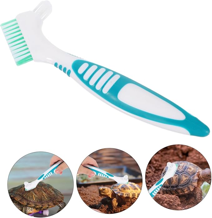INOOMP 2pcs Aquatic Turtle Shell Cleaning Brush Multi-Functional Mud Remover for Tortoise and Turtle Care Lightweight Design for Easy Use and Efficient Cleaning