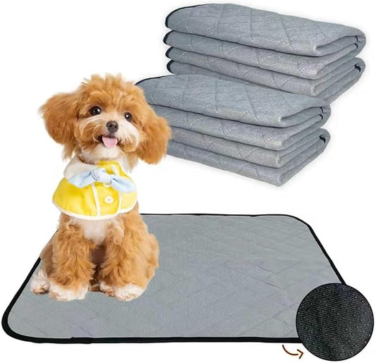 Washable Pee Pads for Dogs,Waterproof Dog Training Pads,Playpen Mat,Non-Slip Potty Pads,Super Absorbent Whelping Pads,Puppy Pad with Rounded Corn,Potty Pads (72x72(1 Pack))