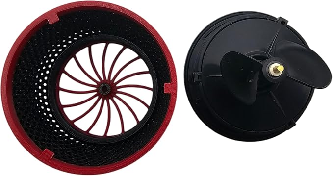 Anemone Guard Nem Guard Direct Replacment for EcoTech Marine VorTech MP10 & MP40 & MP60 (MP40, Red-Black-Red (Tri-Color))