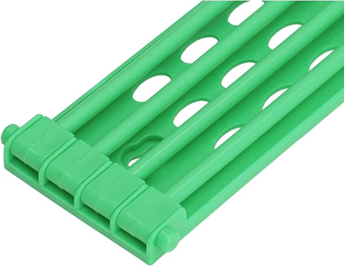 Atyhao 4Pcs Bird Leg Rings Stand, Plastic Pigeons Foot Rings Holder Bird Training Frame Pigeons Supplier Homing Pigeons Accessory(Green)