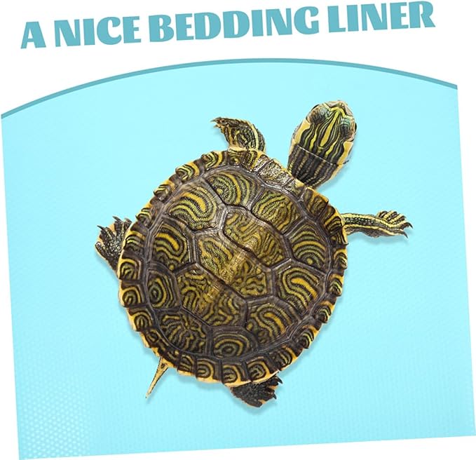 Mipcase Reptile Carpet Substrate Mat for Terrarium Bedding Reptile Habitat Pad for Tortoises Lizards Snakes and Geckos Safe Comfortable and Easy to Clean