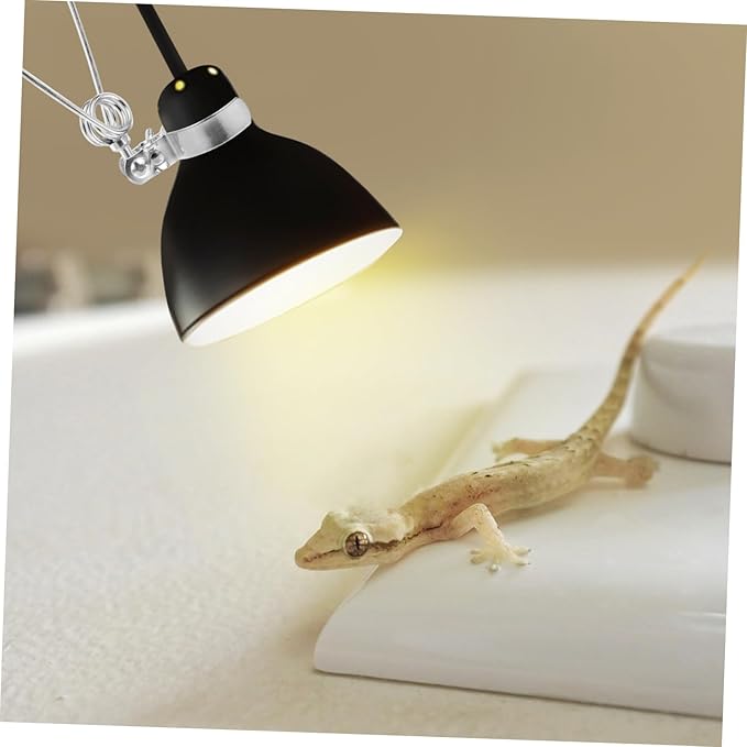 balacoo 10pcs Adjustable Heat Lamp Clamp Fixture for Reptile Tanks Easy Installation Light Holder Bracket for Turtles Lizards Animals