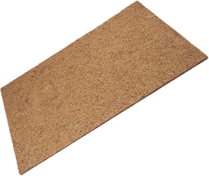 Angoily Reptile Terrarium Bedding Mat Coconut Fiber Substrate Liner for Lizards Tortoise Bearded Dragon Soft Non-Slip Insulation Carpet Pad for Glass Enclosures