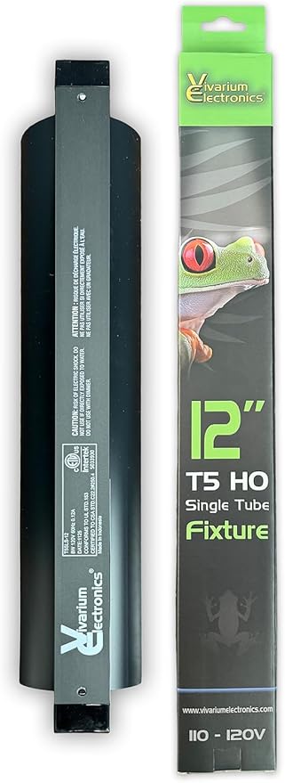 12" HO T5 UVB Light Fixture