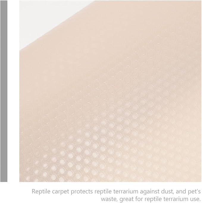 Toddmomy Eva Reptile Carpet Mat for Tortoises and Lizards Non- Terrarium Liner Large for Bearded Dragons Snakes and Tanks
