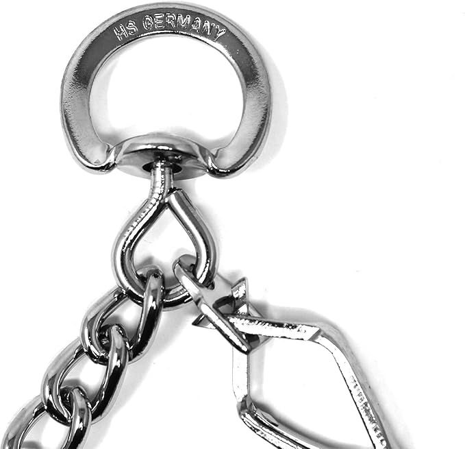 Herm Sprenger Chrome Plated Steel Training Prong Collar with Quick Release Snap for Dogs (23in (58cm) x 3.2mm)