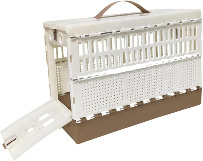 Pigeon Cage Transport Box Fodable Pet Bird Cage 32cmx22cmx15cm Pigeon Training Travel Carrier