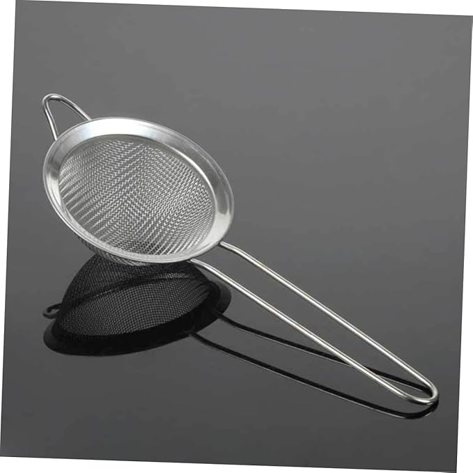 GALPADA 2pcs Reptiles Sand Shovel Mesh Design for Lizard Dung Cleaning and Comfortable Excrement Sieve for Filtering Silver