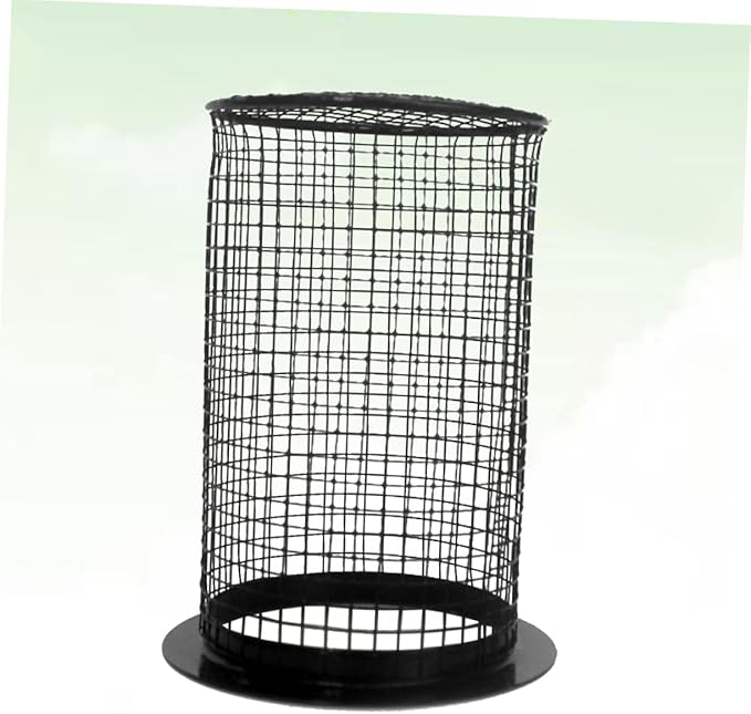 Ciieeo Round Reptile Scald Lamp Cover Small Design for Terrarium Prevents Burns for Snakes Lizards and Turtles