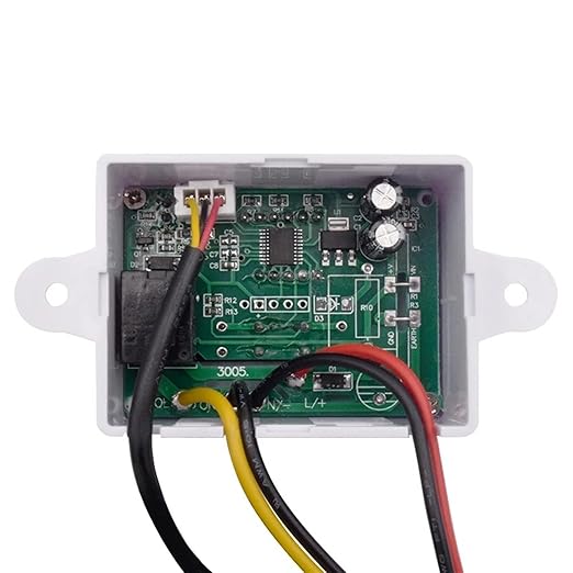 W3005 Digital Hygrometer for Incubator LED Humidity Controller Sensor Meter Detector Control Switch Hygrostat AC 220V DC 12V 24V(DC 12V)