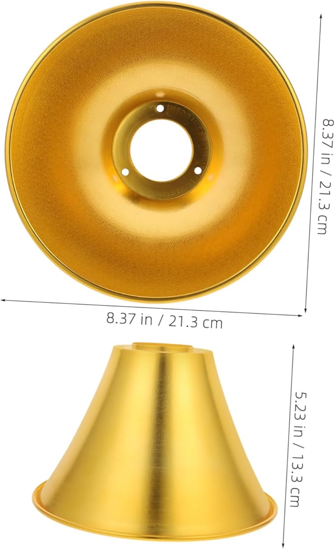 DECHOUS Retro Style Reptile Heat Lamp Dome Insulated Lampshade for Reptile Heating Light Removable Cover