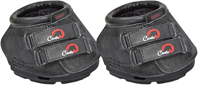 Simple Regular Sole Hoof Boots 3 Black