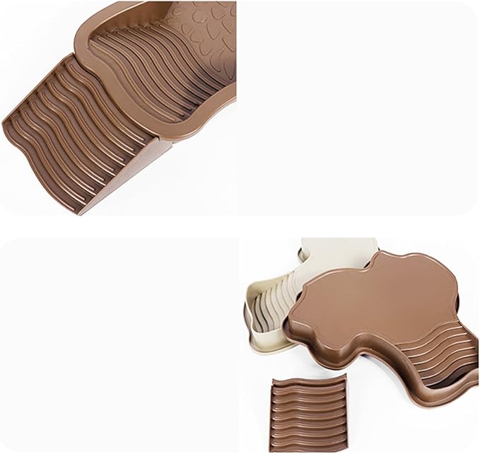 Pet Amphibian Basin – Turtle Bathing, Aquarium Climbing, Shower | Turtle Bathing for Reptiles, Aquatic Pets, Sunbathing, Swimming, and Outdoor or Indoor Relaxation