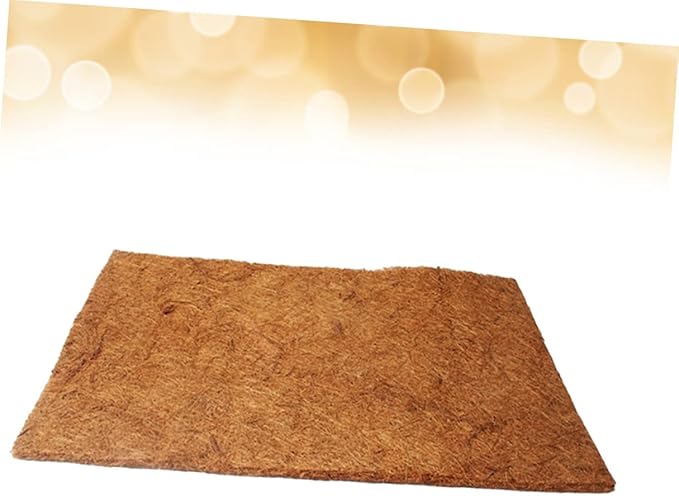 MERRYHAPY Bearded Dragon Accessories Reptile Mat Coconut Fiber Bedding Terrarium Liner