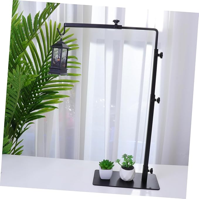 LIOOBO Reptile Basking Light Stand for Turtles Geckos Snakes Durable Heating Lamp Rack for Aquariums Provides Essential Light for Reptile Habitat