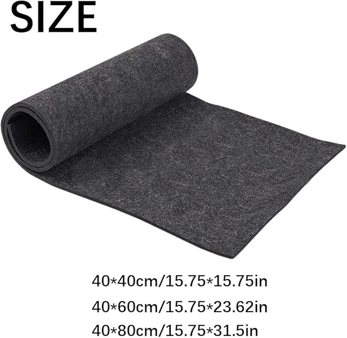 15.75x15.75Inch Reptile Carpet Terrarium Bedding Reptile Substrate Mat Bearded Dragon Tank Accessories for Lizard Tortoise Small