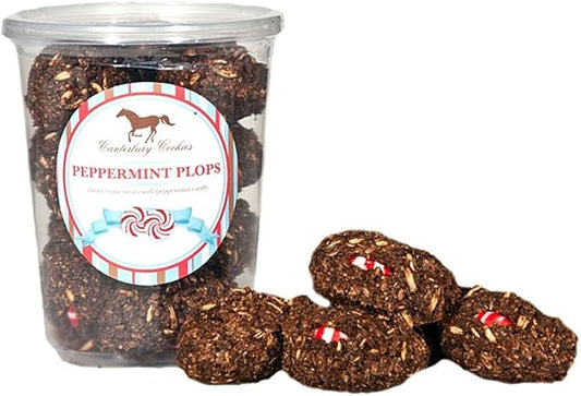 Canterbury Cookies Peppermint Plops Horse Treat - 12Pc