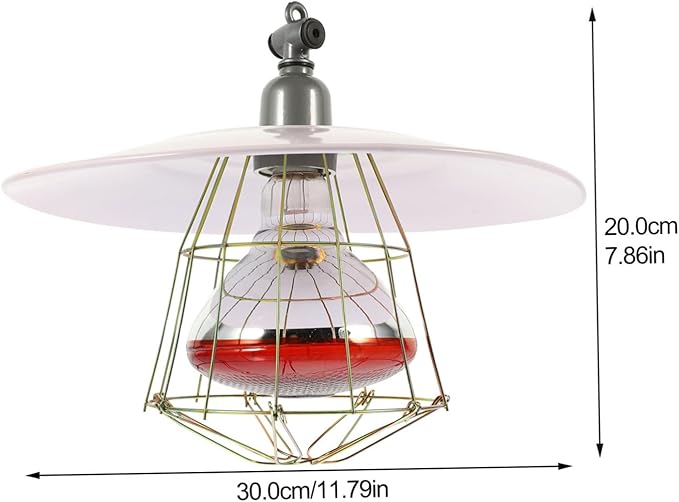 IMIKEYA 1pc Livestock Cage Heating Lamp Safe Warming High-Temperature Resistant Bulb Easy to Install Heating Supply for Reptiles and Livestock