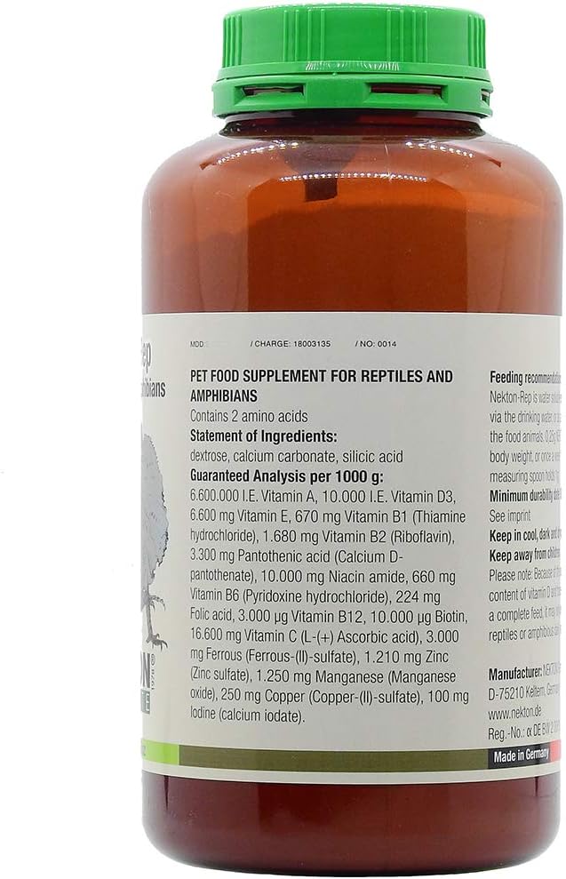 Nekton Rep Vitamin Mineral Supplement for Reptiles, 700gm