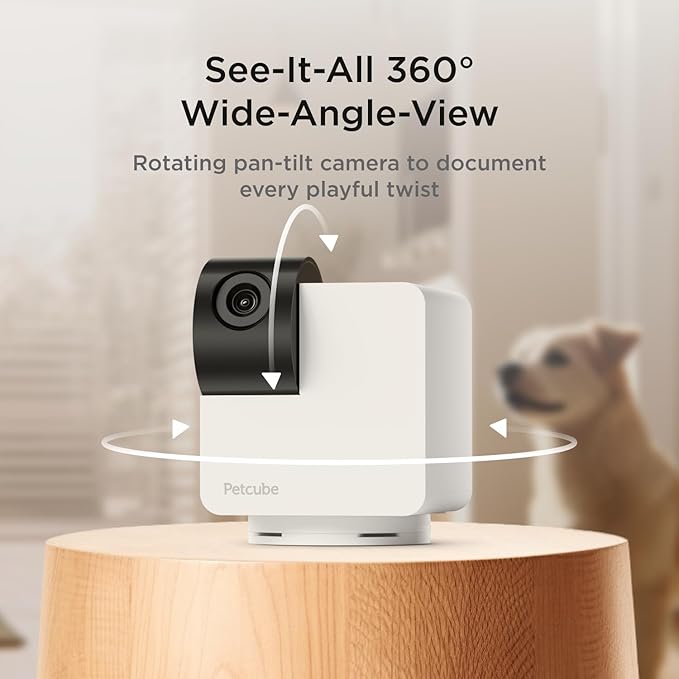 Petcube Cam 3 Pack and Cam 360 Bundle | 1080p HD Video, Night Vision, Two-Way Audio, Sound and Motion Alerts, Cat and Dog Monitor