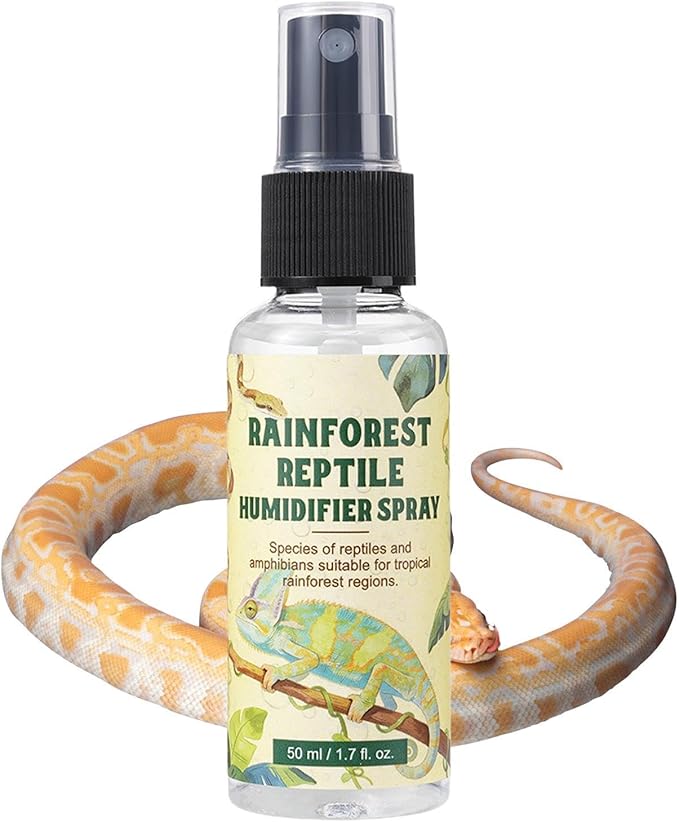 Snake Skin Moisturizer | 50ml Tortoise Dry Skin Care,Tortoise Hydrating Spray,for Breeders Pet Parents Animal Lovers Terrarium Enclosure Cage Feeding Tank Shelters Home Office