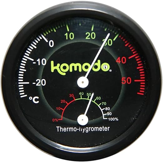 Komodo Thermomètre/hygromètre analogique