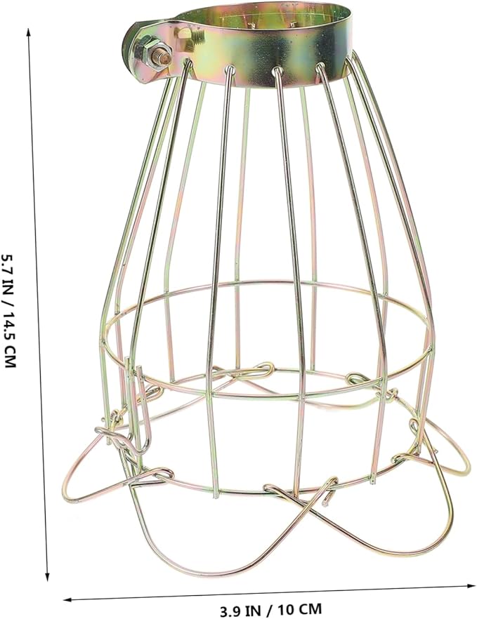 POPETPOP 5pcs Box Turtle Basking Lamp Heat Lamp Protector Cage Reptile Removable Lampshade for Habitat Lighting Shade
