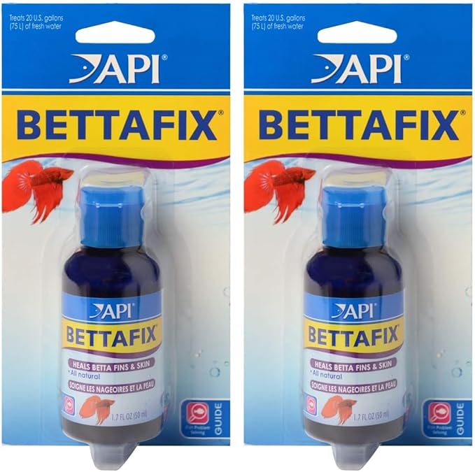 API Bettafix Betta Medication(93B) - 1.7 oz (Pack of 2)
