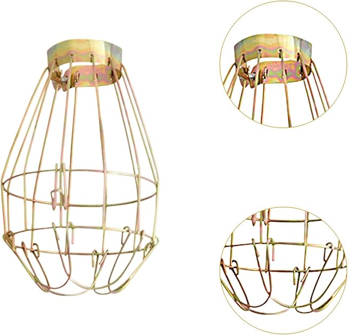 Heating Lamp Holder Gold