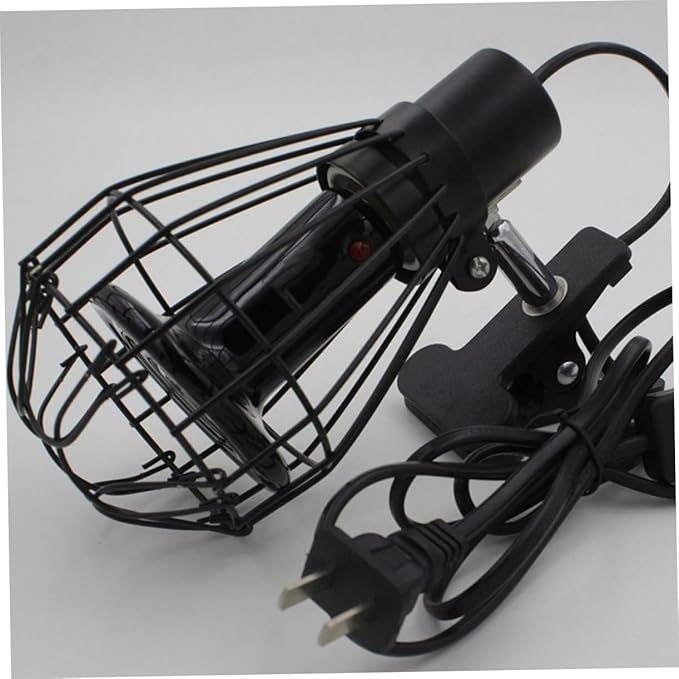 8pcs Reptile Heat Lamp Cover Insulation Shade for Reptile Tank Safe Mesh Design for Improved Air Circulation Prevents Burns