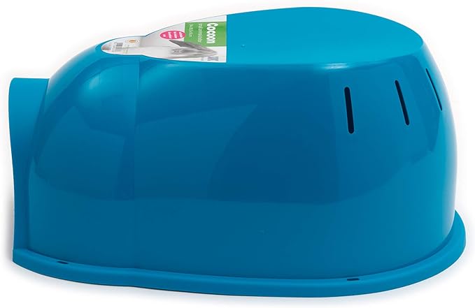 Savic Cocoon Small Animal House for Dwarf Rabbits, Guinea Pigs, Ferrets, Rats and More (Blue)