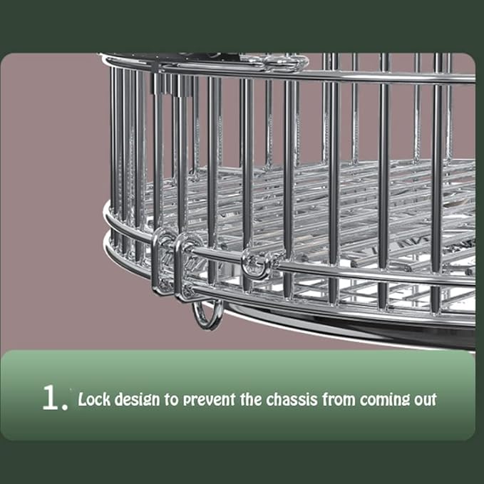 Stainless Steel Round Bird Cage Hanging Birdcages for Travel Bird Carriers Suitable for Small and Medium Birds Parrot Birdcage，36cm/14.1in