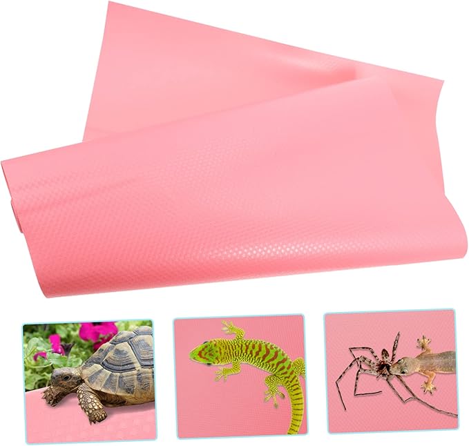 VICASKY Reptile Carpet Substrate for Leopard Gecko Bearded Dragon Snake and Turtles Nonslip Terrarium Bedding Mat for Reptile Tanks Sturdy and Easy to Clean