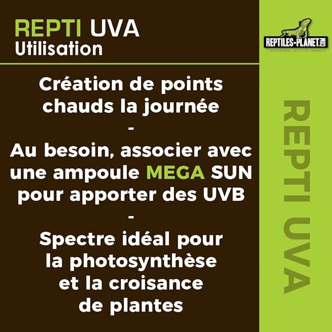 Reptile UVA Neodymium Daylight 50 W