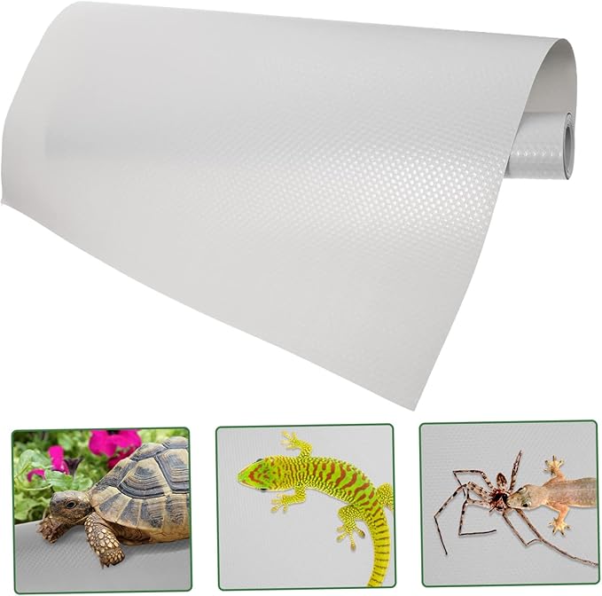 Happyyami Reptile Habitat Pad Soft Substrate Mat for Reptile Tank Bedding Terrarium Carpet for Bearded Dragons Lizards Tortoises and Geckos Comfortable and Breathable